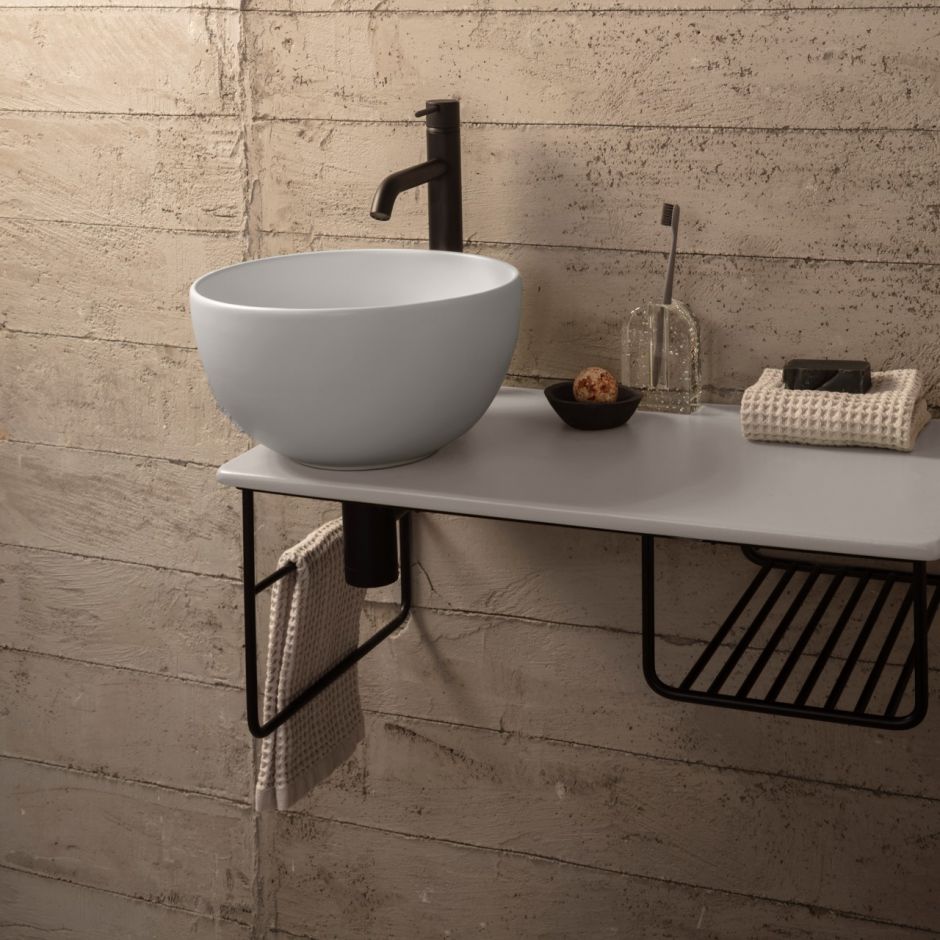 Консоль под раковину Globo Tile OP010T 65x36