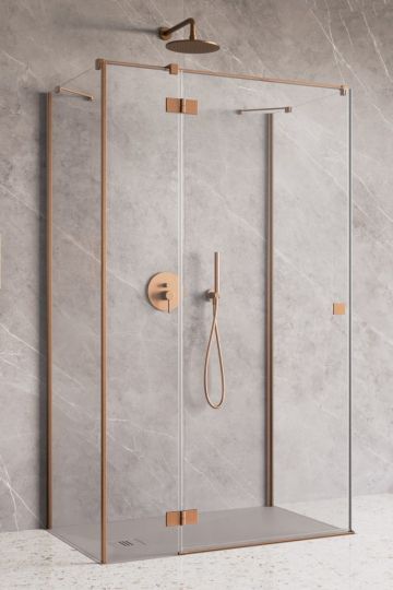 Душевой уголок с распашной дверью Radaway KDJ+S 100 х 100 см схема 5