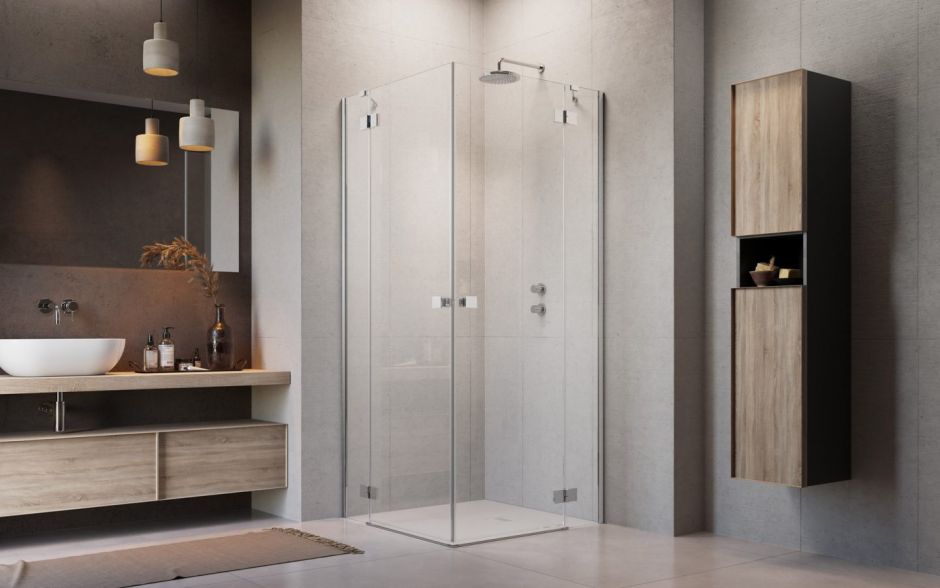 Квадратный душевой уголок Radaway Essenza KDD 100 х 100 см ФОТО