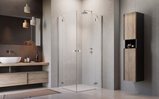 Квадратный душевой уголок Radaway Essenza KDD 100 х 100 см схема 2