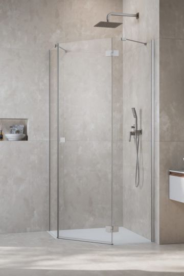 Душевой уголок Essenza Radaway Essenza 8 PTJ 100 x 80 см схема 7