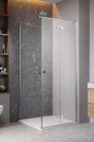 Душевой уголок со складной дверью Radaway Essenza KDJ B 100 х 80 см схема 1