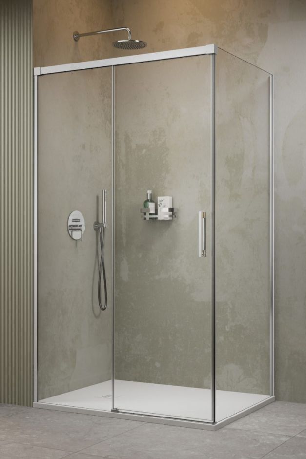 Изображение Душевой уголок с раздвижной дверью Radaway Idea 8 QL KDJ 120 (фронтальная часть)