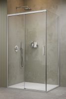 Душевой уголок с раздвижной дверью Radaway Idea 8 QL KDJ 120 (фронтальная часть) схема 1