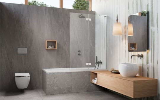 Шторка на ванну Radaway Essenza 8 SL PND II 130 схема 2