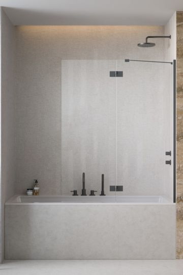 Шторка на ванну распашная Essenza PND II 140 см схема 5 Шторка на ванну распашная Essenza PND II 140 см схема 5