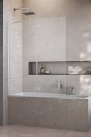 Шторка на ванну распашная Essenza PND II 130 см схема 6