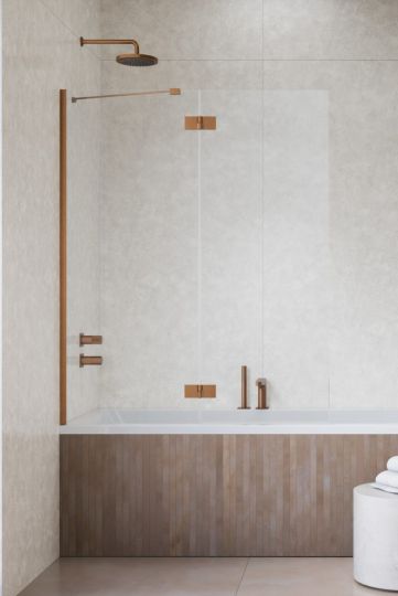 Шторка на ванну распашная Essenza PND II 120 см схема 4 Шторка на ванну распашная Essenza PND II 120 см схема 4