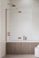 Шторка на ванну распашная Essenza PND II 100 см схема 4