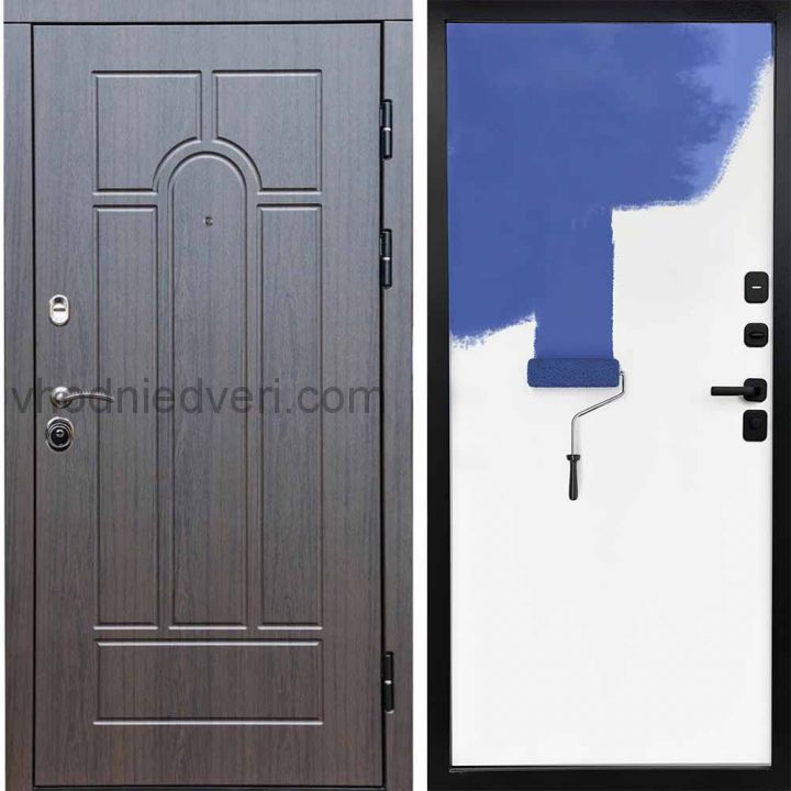 Входная дверь Termo-door Модена Венге - Грунт под покраску