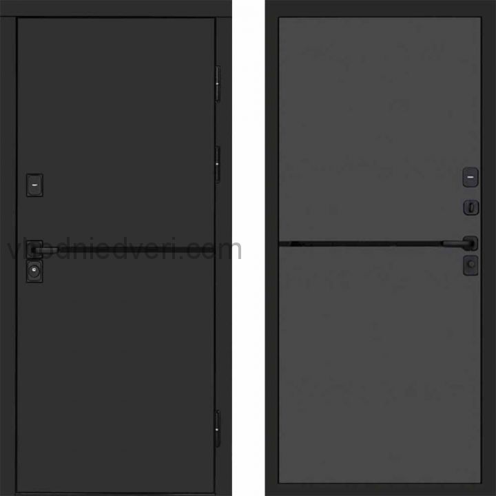 Входная дверь Termo-door Тренд Black - Нео Графит
