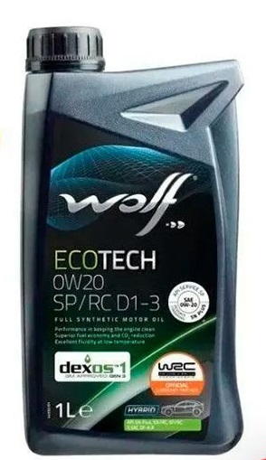 Wolf Ecotech D1-3 0W-20, 1л