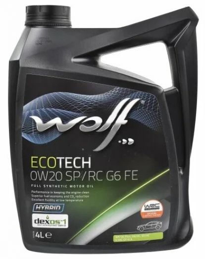 Wolf Ecotech D1-3 0W-20, 4л