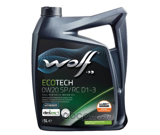 Wolf Ecotech D1-3 0W-20, 5л