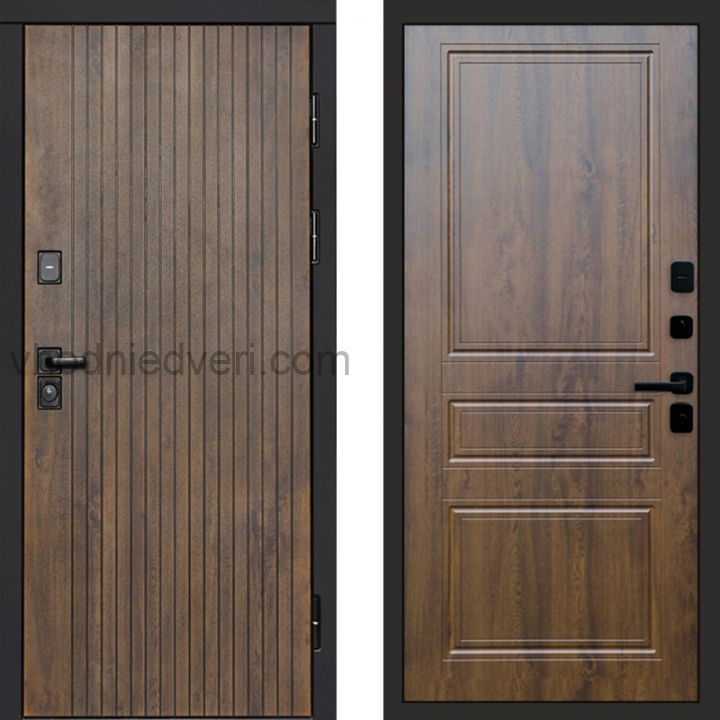 Входная дверь Termo-door Твист Ультра - Классика Дуб