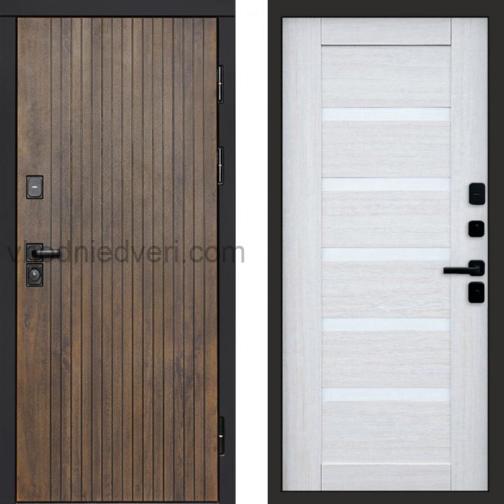 Входная дверь Termo-door Твист Ультра - Царга Лиственница