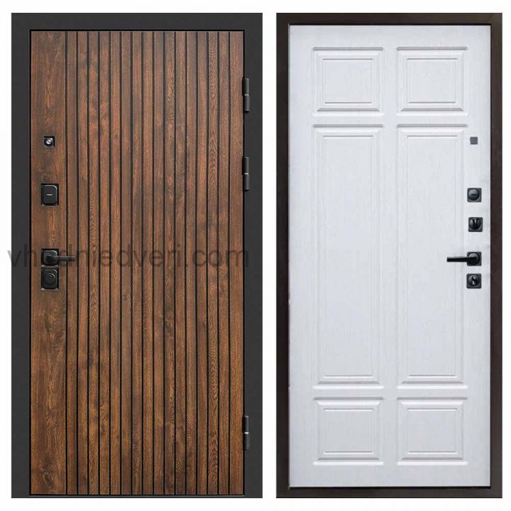 Входная дверь Termo-door Твист Дуб style - Лиственница премиум