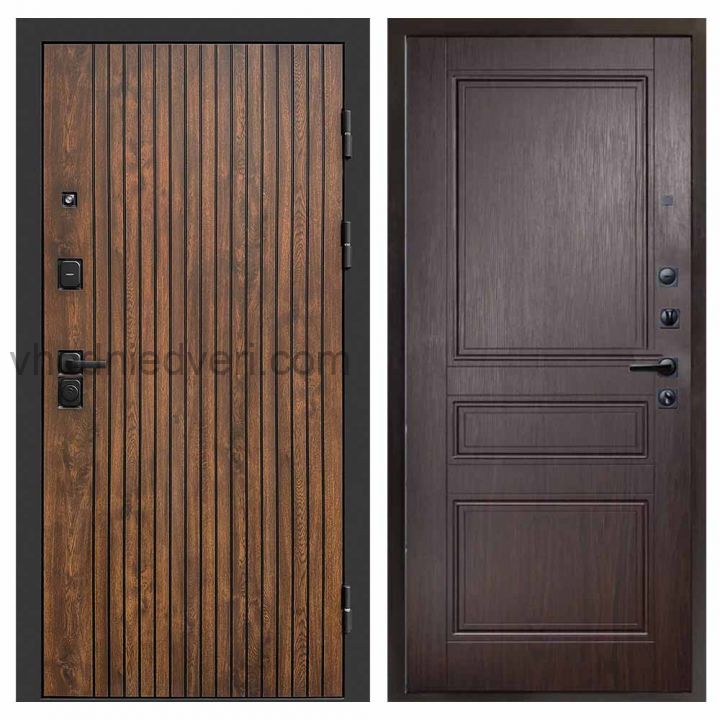 Входная дверь Termo-door Твист Дуб style - Класскика Венге