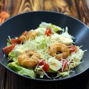 Цезарь с креветками 230г