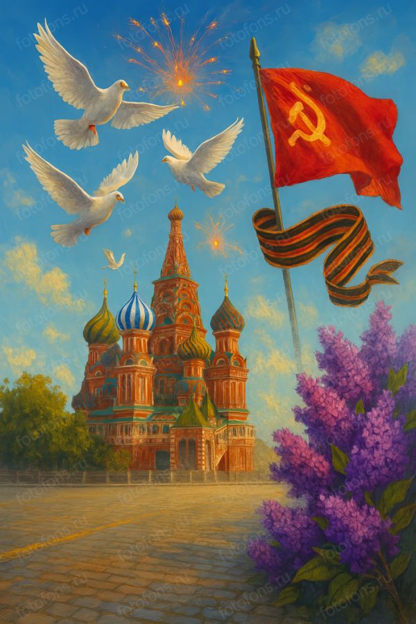 Фон стена "Pobeda №5"