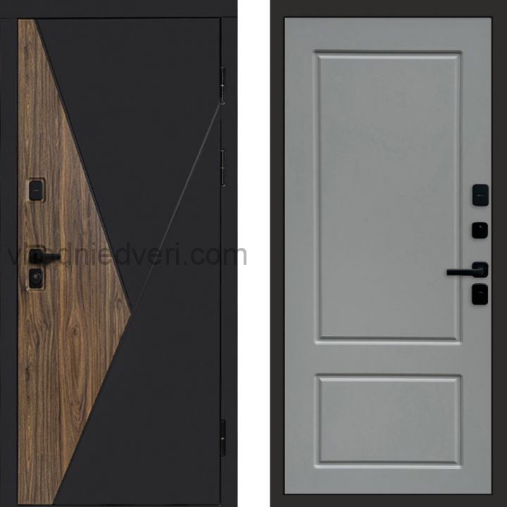 Входная дверь Termo-door Матрикс Дуб - Марсель Грей софт
