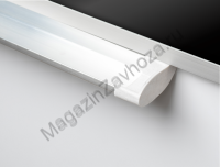 Одноэлементная магнитная полимерная школьная доска 1000x850 чёрная