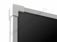 Одноэлементная магнитная полимерная школьная доска 1200x900 чёрная