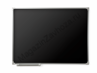 Одноэлементная магнитная полимерная школьная доска 1200x1000 чёрная