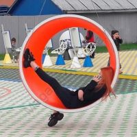 Качели Худи на тросовой системе диаметр 130 см высота 275 см