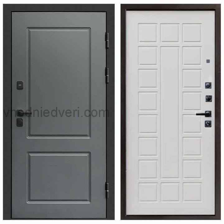 Входная дверь Termo-door Верона Грей - Престиж Бежевый матовый