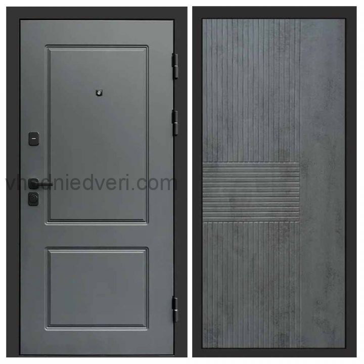 Входная дверь Termo-door Верона Грей - Мастино Бетон темный