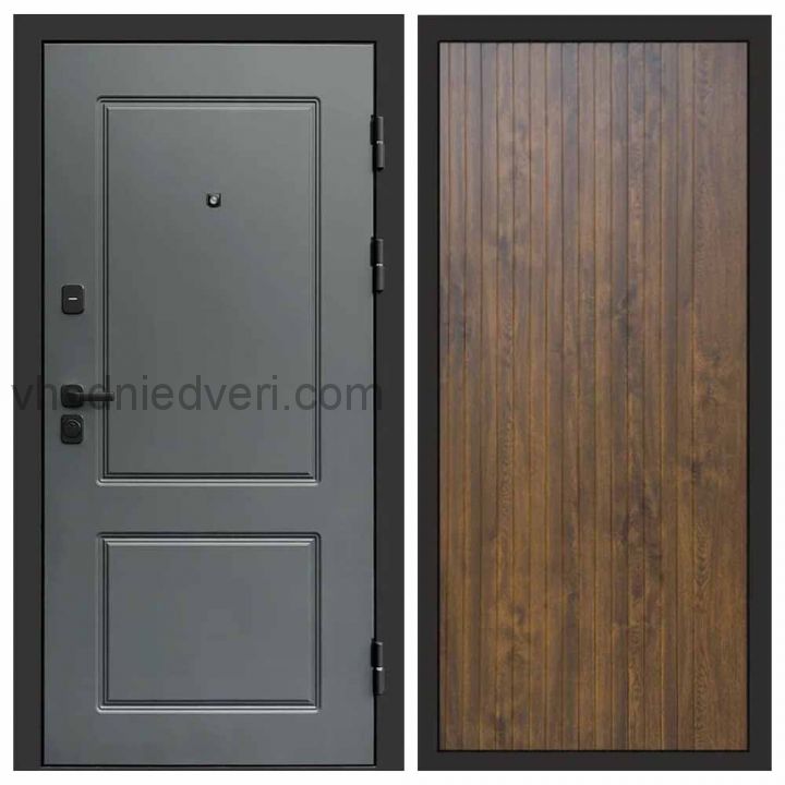 Входная дверь Termo-door Верона Грей - FLAT Дуб