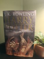 Harry Potter and the order of the Phoenix чёрное взрослое издание тираж 4