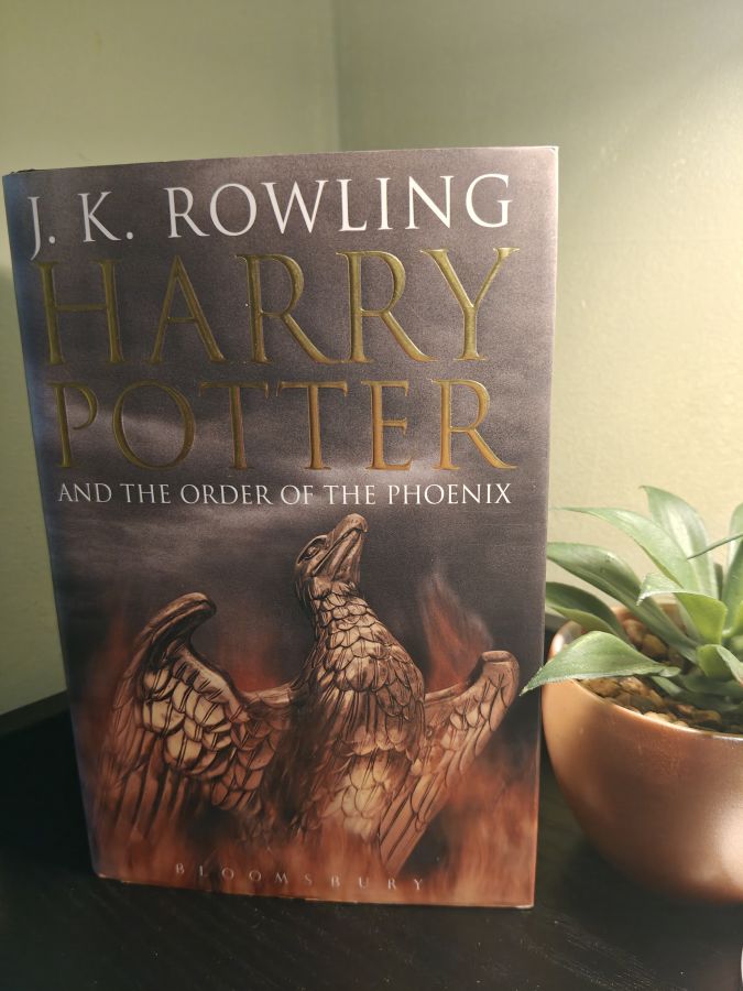 Harry Potter and the order of the Phoenix чёрное взрослое издание тираж 13