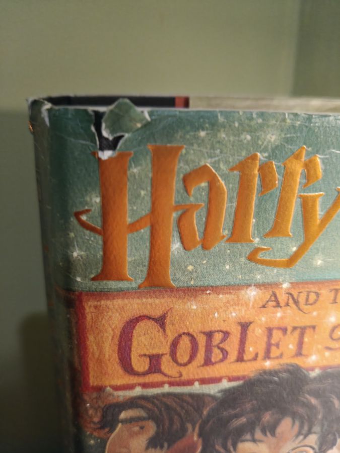 Harry Potter and the goblet of Fire американское издание первый тираж