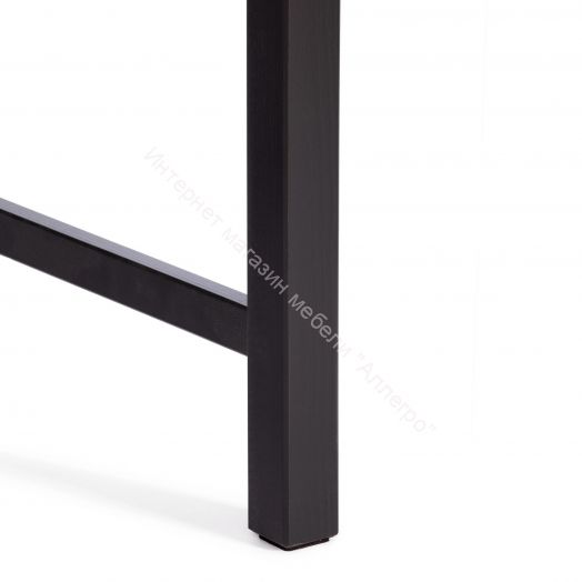 Обеденный комплект Соната (стол + 4 стула) / Sonata dining set, массив сосны, антик/чёрный