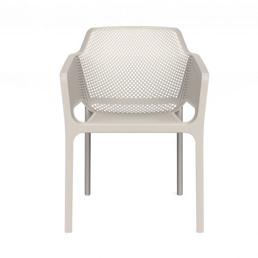 Стул пластиковый, штабелируемый EVER  (светло-бежевый)