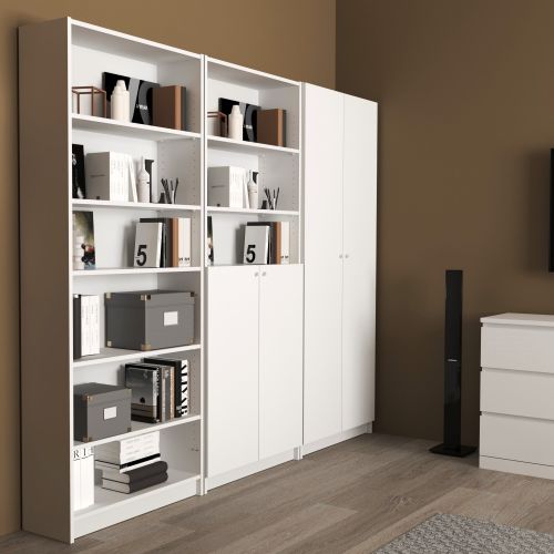 VARMA STAND Открытый стеллаж, белый, 78х198 см
