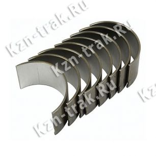 Шатунные вкладыши (комплект), 1-й ремонтный размер +0.010 [02/202916, U5ME0013A, U5ME0026A, U5ME0034A] для JCB 3CX, 4CX 
