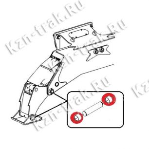 Втулка в опору [332/K0461], предназначенный для JCB JS160W 