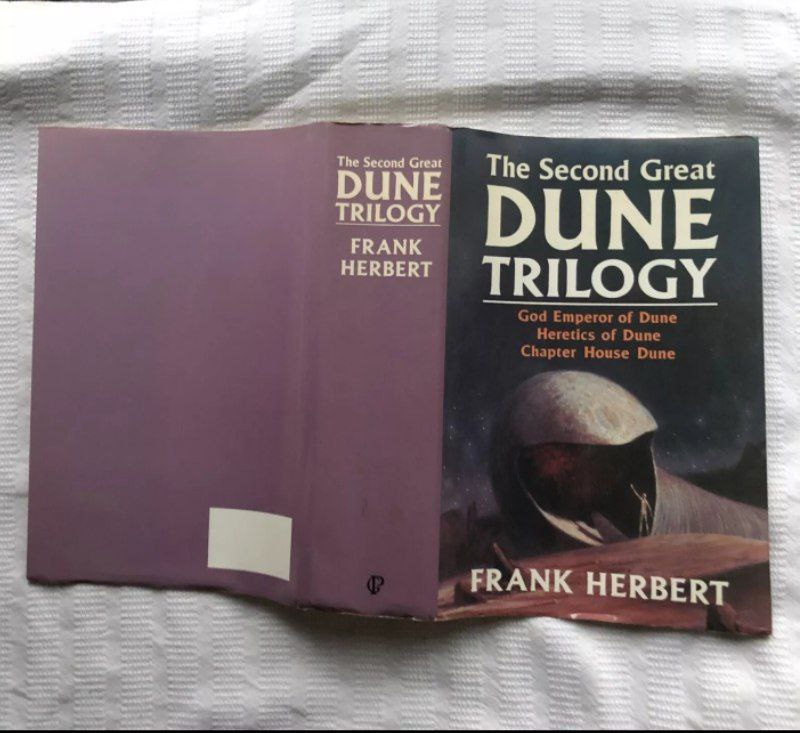 The Second Great DUNE Trilogy Frank Herbert 1st Thus HB/DW