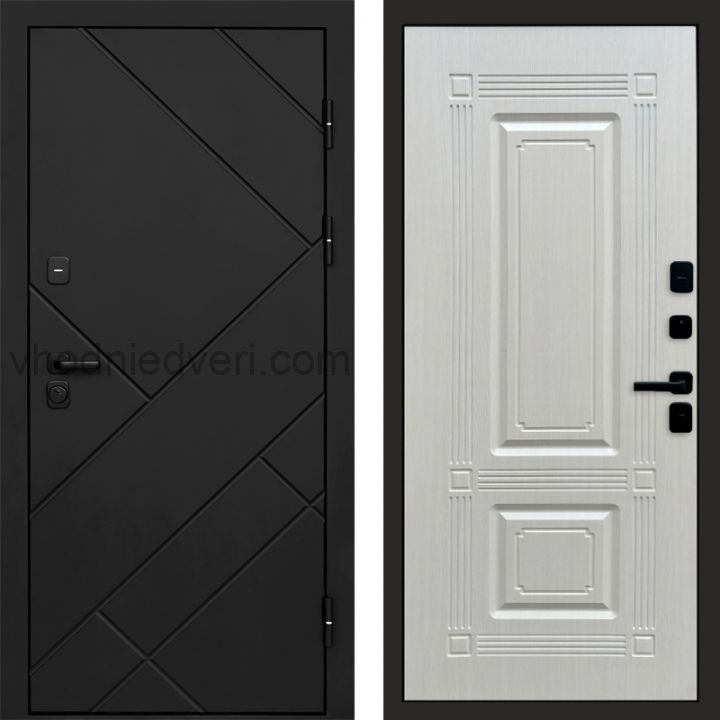 Входная дверь Termo-door Стоун Black - Мадрид Лиственница