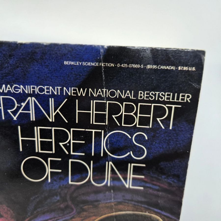Heretics of Dune Frank Herbert 1984 Berkley