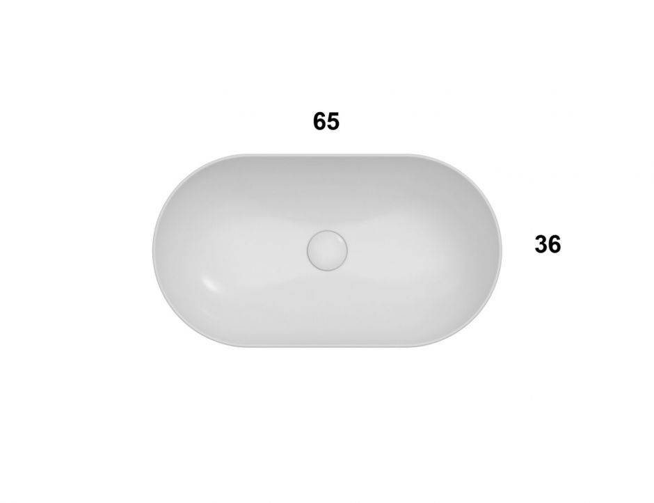 Раковина Globo T-Edge Le Ciotole B6O65 65 х 36 ФОТО