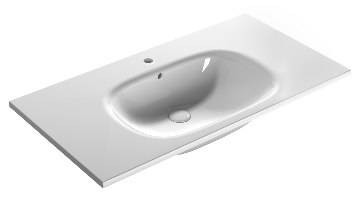 Раковина Globo Boulevard BL096 96 x 51 цена от 80 399 ₽ Фото Раковина Globo Boulevard BL096 96 x 51