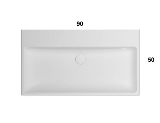 Раковина Globo I Classici SCQ93 90x50 схема 3