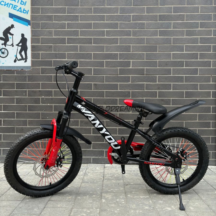 Велосипед 18" WanY спицы детский BlRd