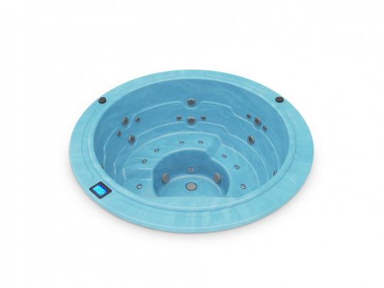 Круглый СПА бассейн Aquavia Round 2 d.205х96 см схема 2