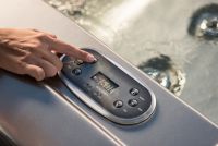 Круглый СПА бассейн Aquavia Sundown d.205х90 см схема 10