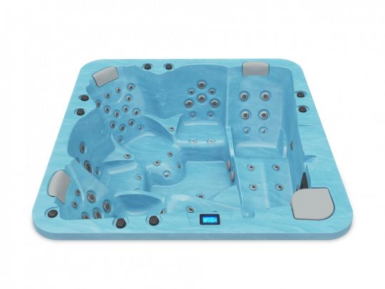 СПА бассейн Aquavia Aqua 8 233х233х90 см схема 2